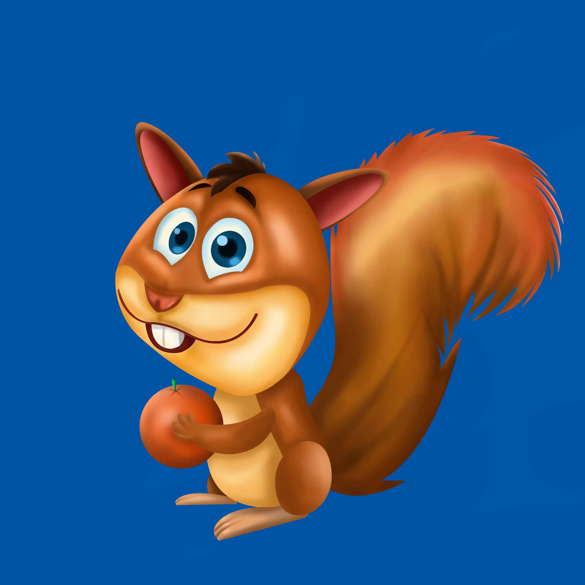 Slot Game character squirrel