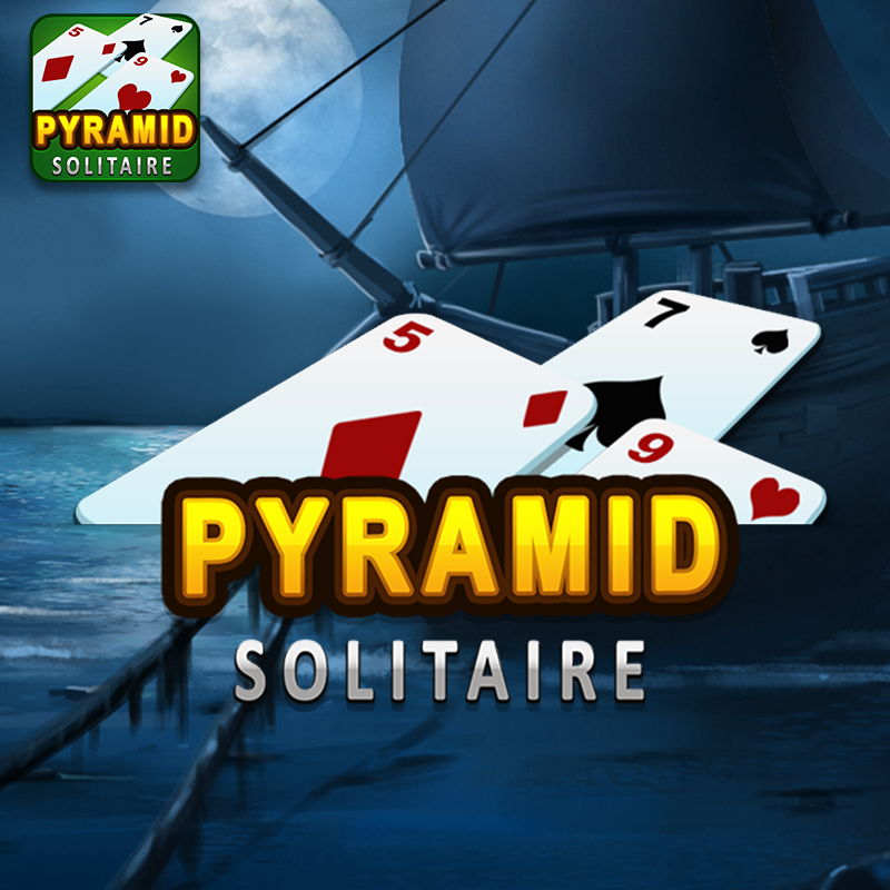 Pyramid Solitaire Game Logo
